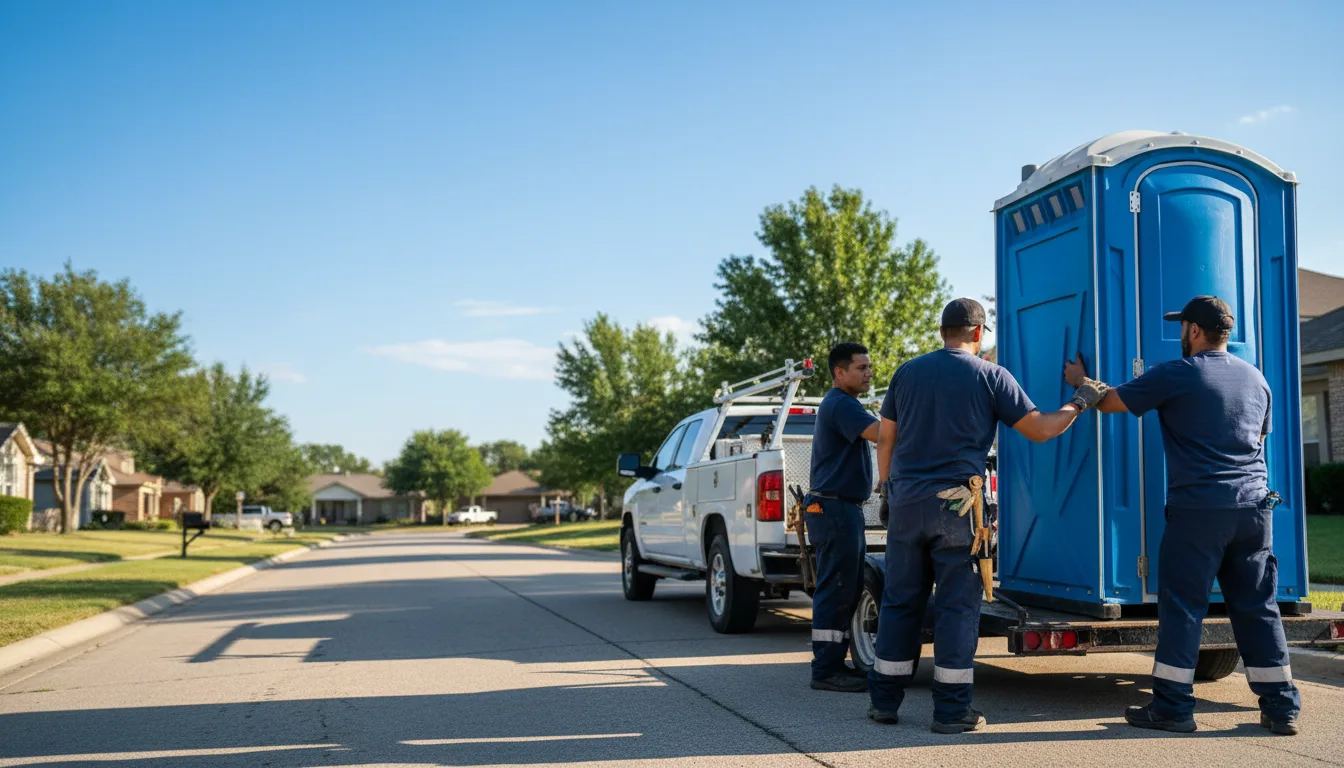 Portable Toilet Rental in Olmsted, IL near me